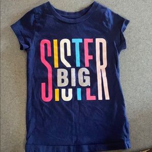Big sister shirt